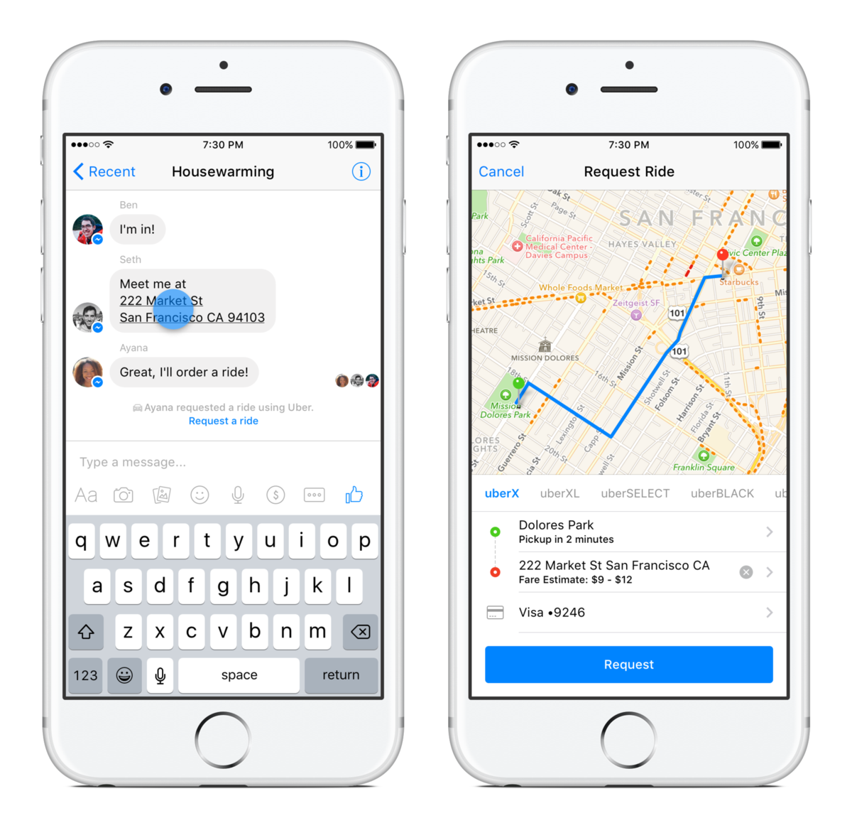 Messenger-Uber-Request-Ride