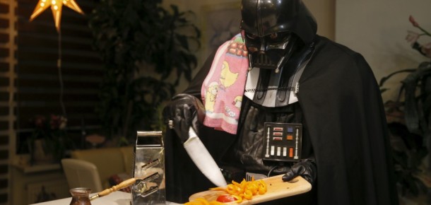 Hayatını Darth Vader olarak yaşayan adam