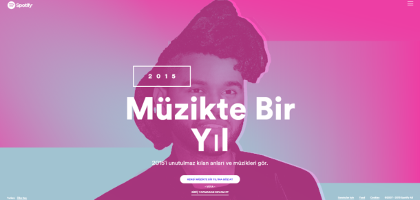 Spotify 2015 yılında Türkiye’de en çok dinlenenleri açıkladı