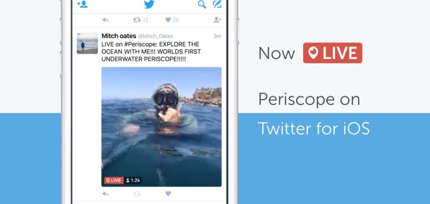 Periscope, Twitter’ın yayın akışından izlenebilecek