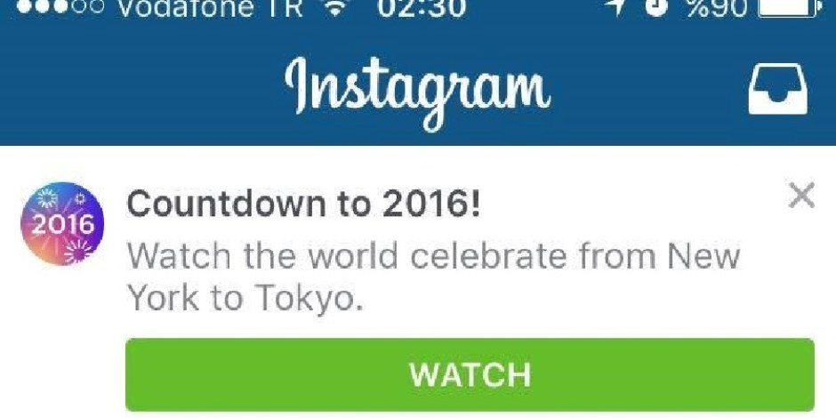 Instagram yılbaşı için herkese açtığı canlı video özelliği ile Snapchat’e yaklaştı