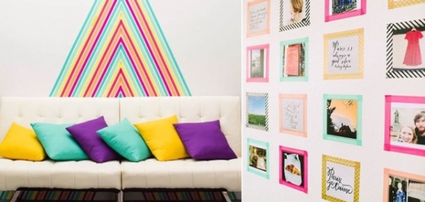 Yaşam alanlarınıza renk katacak 14 süper duvar sanatı fikri