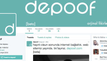 Resmi sitesini Twitter üzerinden oluşturan ajans: depoof
