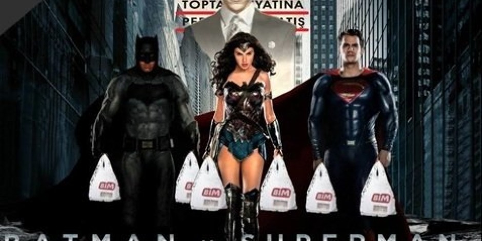 Sosyal medyanın gündemi: Bim’de satılacak Batman V Superman lisanslı ürünler