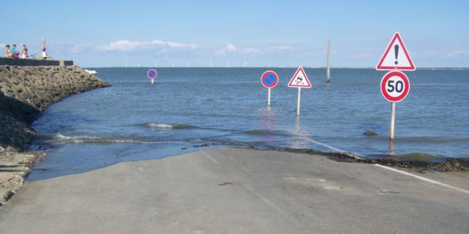 Fransa’daki efsane yol, günde iki defa sular altında kalıyor