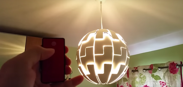 IKEA lambasını Star Wars’taki ölüm yıldızına dönüştürmek