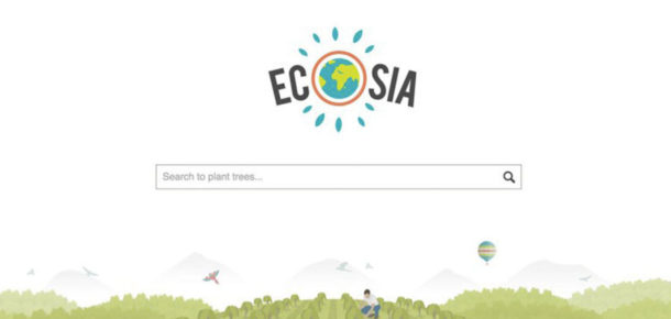 Yapılan aramalardan elde ettiği gelir ile ağaç diken arama motoru: Ecosia