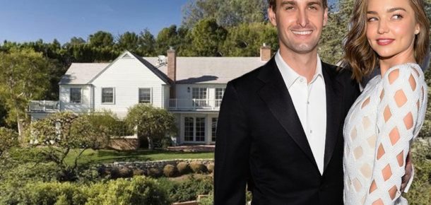 Snapchat CEO’su Evan Spiegel ve Miranda Kerr beraber 12 milyon dolarlık bir ev aldılar