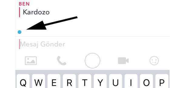 Snapchat mesajlarında sürekli beliren mavi nokta ne anlama geliyor?