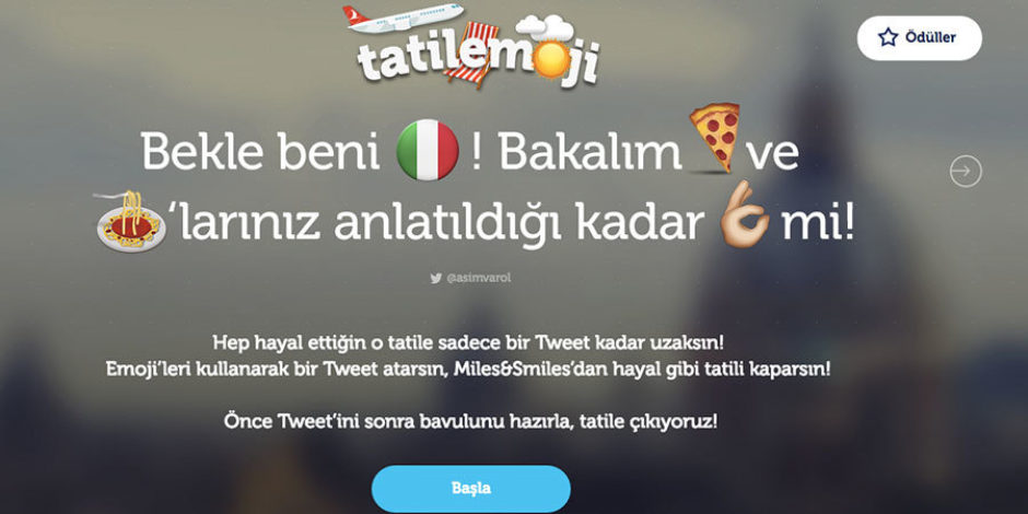 Emoji kampanyaların en yeni örneği “Tatilemoji”