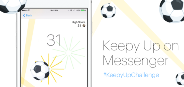 Facebook Messenger’da yeni gizli oyun: Futbol