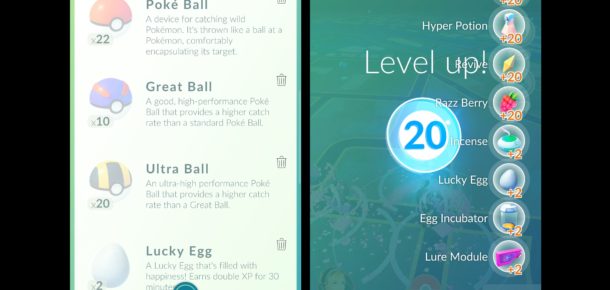 Pokémon Go’da 20. seviyeden sonra yaşanan büyük değişiklik