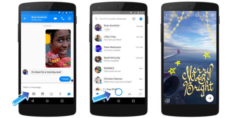 Facebook Snapchat rekabetini abarttı: Instagram’dan sonra Messenger’a da Snapchat özellikleri