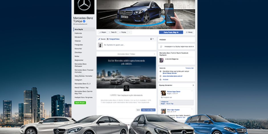 Mercedes-Benz Türk’ün yeni otomobil satış kanalı: Facebook Lead Ads