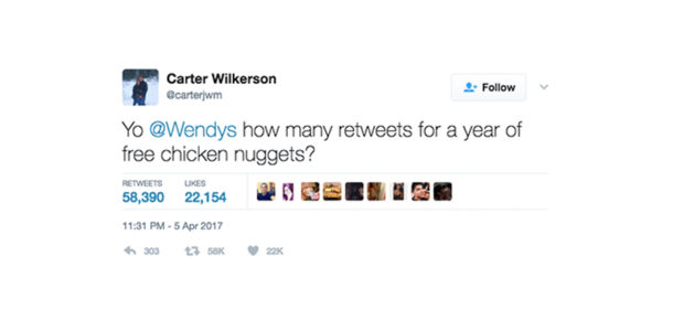 18 milyon RT karşılığı 1 yıllık tavuk nugget