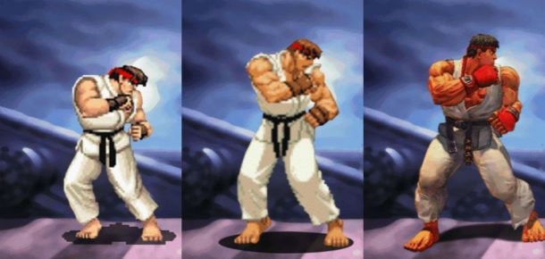 Street Fighter karakterlerinin 30 yıllık evrimi