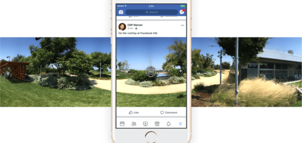 Facebook mobil uygulamasından 360 derece fotoğraf çekilebilecek