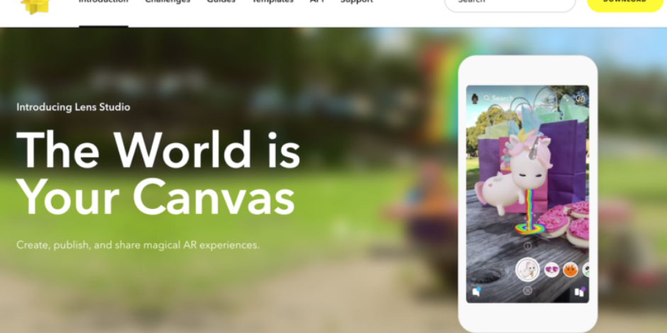 Snapchat, artırılmış gerçeklik geliştirici platformu Lens Studio’yu tanıttı