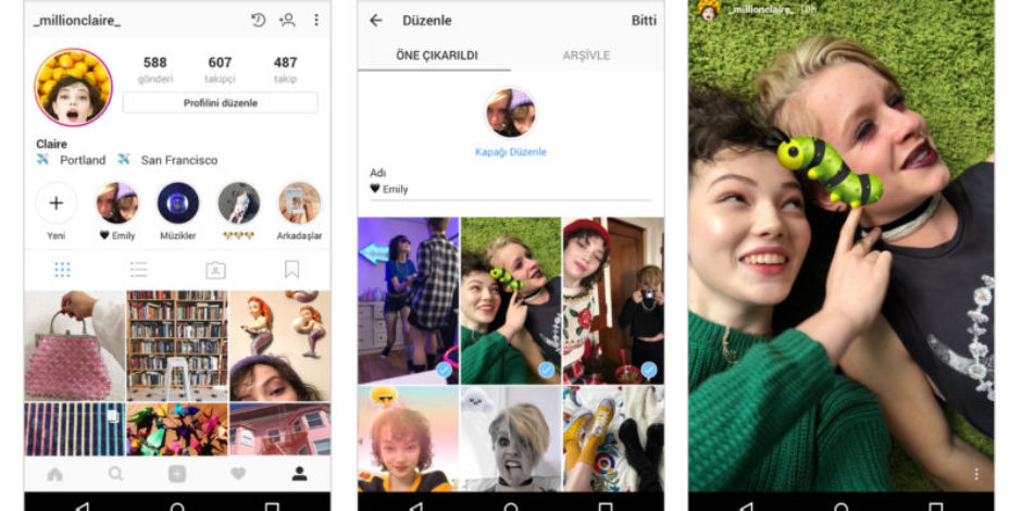 Instagram hikayeler e iki yeni arac geldi