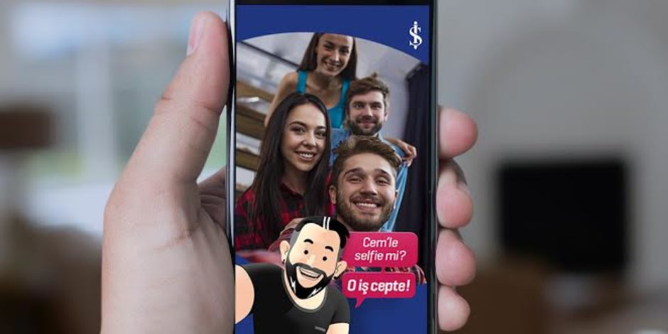 Snapchat’ten İş Bankası sponsorluğunda Cem Yılmaz’lı filtre